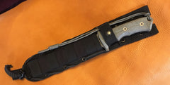 Chris Reeve Green Beret 7" Black, Serrated - GB7-1001