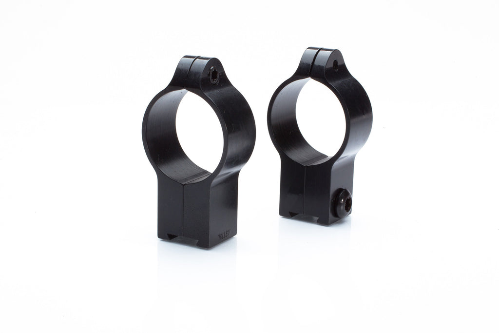 Ruger 1 inch Rimfire 10/22 Steel Rings (for Dovetail Setup) -- 221022 - store.TalleyScopeRings.com