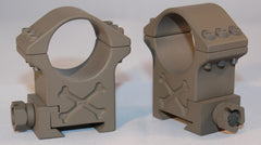 PICATINNY / TACTICAL RINGS (4 SCREW) PRODUCT LINE (for use on a picatinny base/rail)