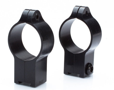Anschutz Steel Rings (for 11mm dovetail setup) -- 22TRL, 22TRH, 30TRL, 30TRH - store.TalleyScopeRings.com